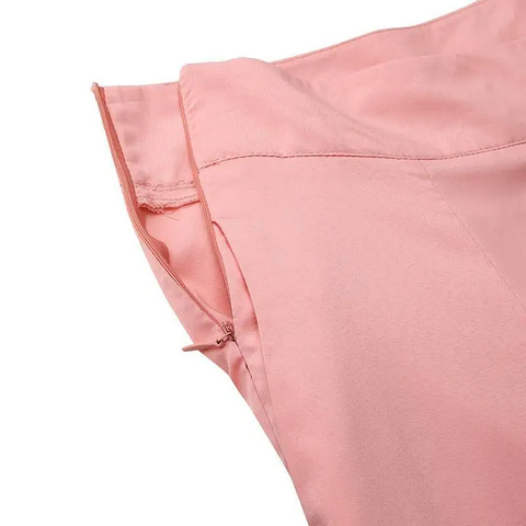 Calça Larga de Cintura Alta Feminina Elegante