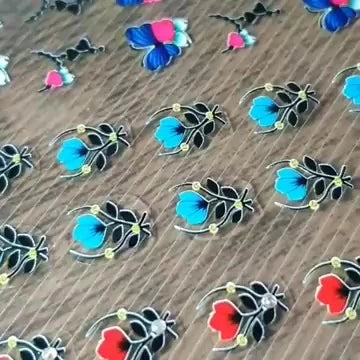 Adesivo de Unha 3D Pré Pronto