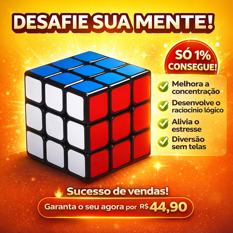 Cubo Mágico 3x3x3 Profissional