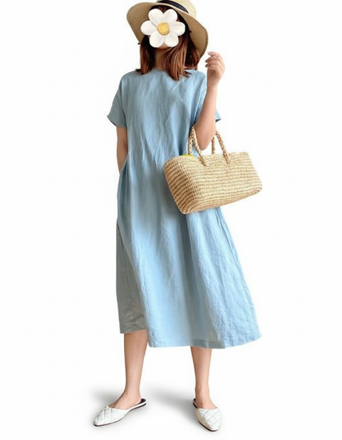 Vestido Feminino Longo Solto