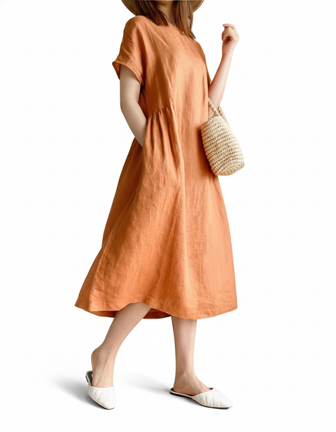 Vestido Feminino Longo Solto