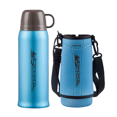 Garrafa Térmica Pinkah Thermos 730ml com Bolsa Grátis