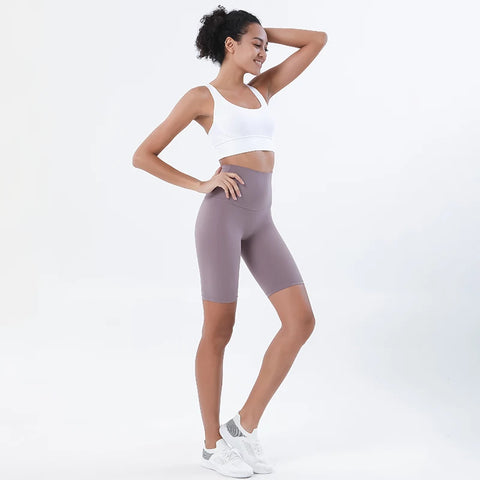 Shorts Feminino Cintura Alta Academia