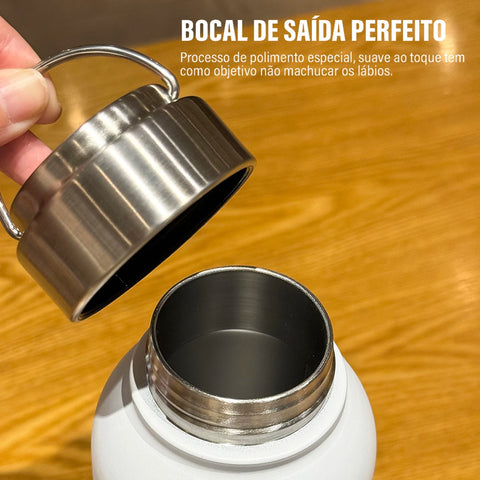 Garrafa Térmica Portátil a Vácuo para Água