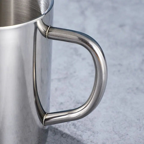 Caneca de Café em Aço Inoxidável de 1 peça, 200/300/400ml