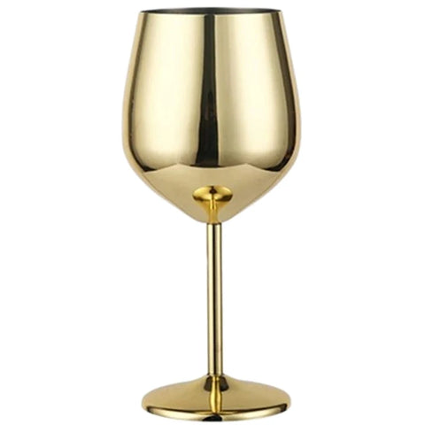 Cálice de Vinho de Aço Inoxidável 500ml