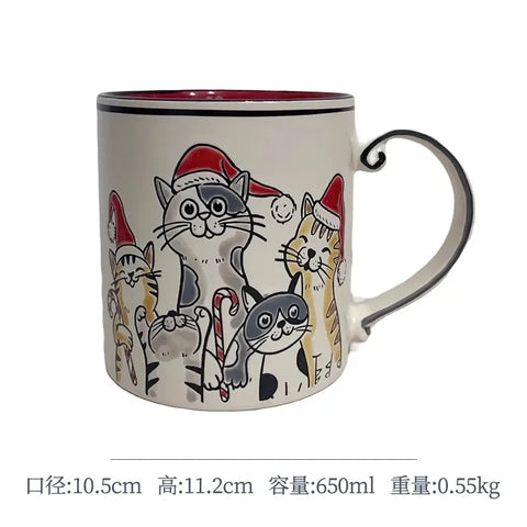 Caneca de Cerâmica Criativa Pets