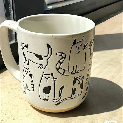 Caneca de Cerâmica Criativa Pets
