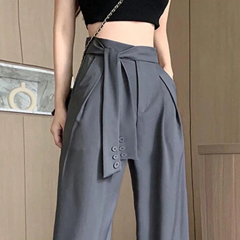 Calça Feminina Cintura Alta Alfaiataria
