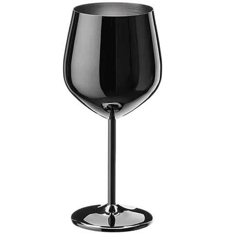 Cálice de Vinho de Aço Inoxidável 500ml
