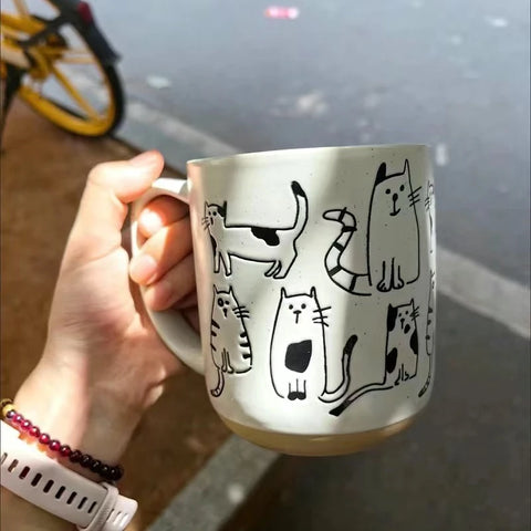 Caneca de Cerâmica Criativa Pets