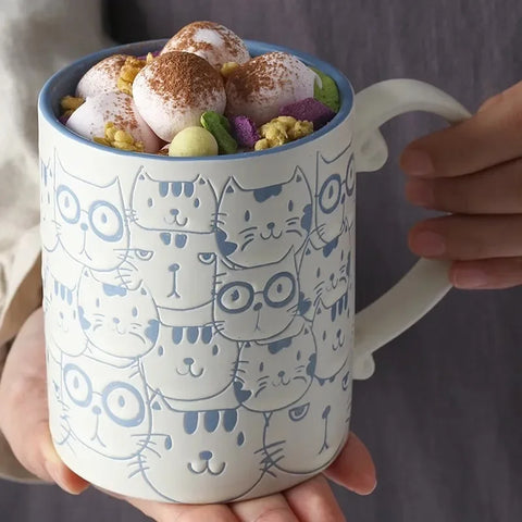 Caneca de Cerâmica Criativa Pets