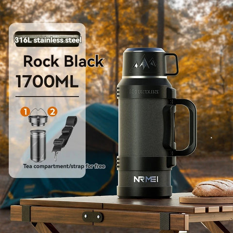 Garrafa Térmica Grande de Aço Inoxidável 2L, 4L, 5L, 6L