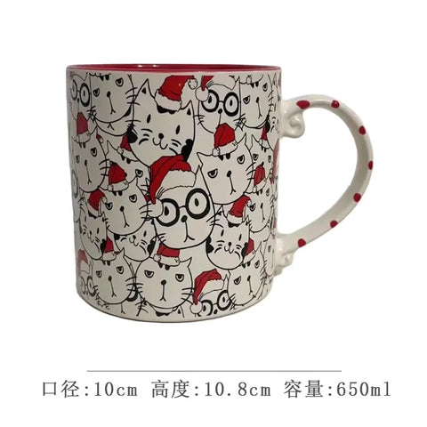 Caneca de Cerâmica Criativa Pets