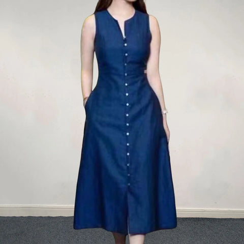 Vestido Feminino Alfaiataria Elegante