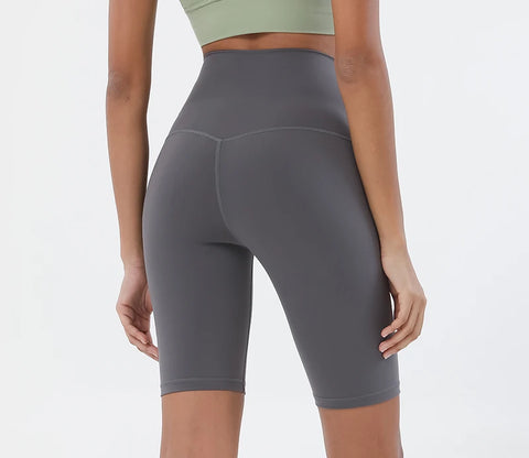 Shorts Feminino Cintura Alta Academia