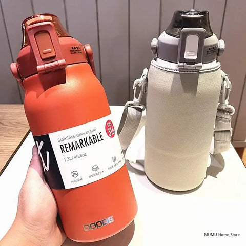 Garrafa Térmica de Aço Inoxidável DODGE 1300/1700ML