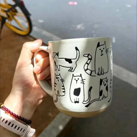 Caneca de Cerâmica Criativa Pets