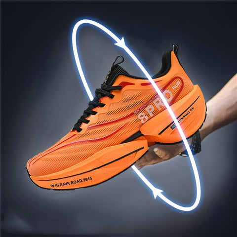 Tênis Esportivos para Corrida com Amortecimento a Ar e Placa de Carbono