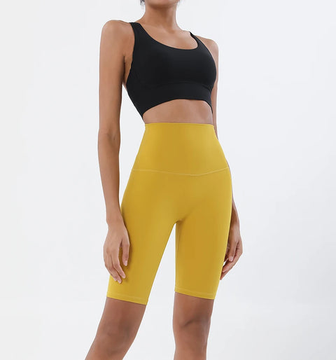 Shorts Feminino Cintura Alta Academia