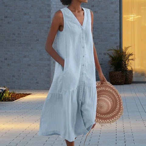 Vestido Feminino Alfaiataria Elegante