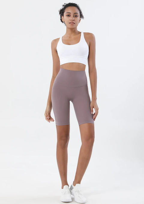 Shorts Feminino Cintura Alta Academia