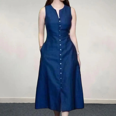 Vestido Feminino Alfaiataria Elegante