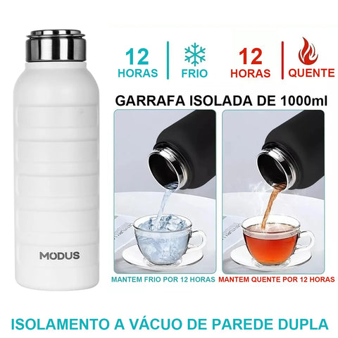 Garrafa Térmica Portátil a Vácuo para Água