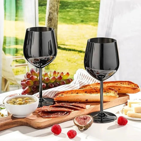 Cálice de Vinho de Aço Inoxidável 500ml