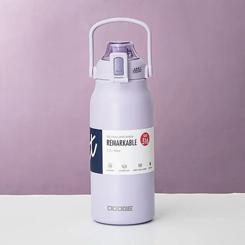 Garrafa Térmica de Aço Inoxidável DODGE 1300/1700ML