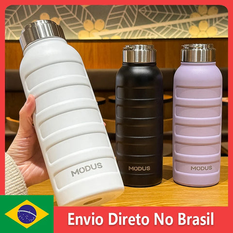 Garrafa Térmica Portátil a Vácuo para Água