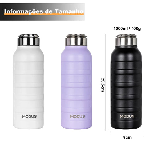 Garrafa Térmica Portátil a Vácuo para Água