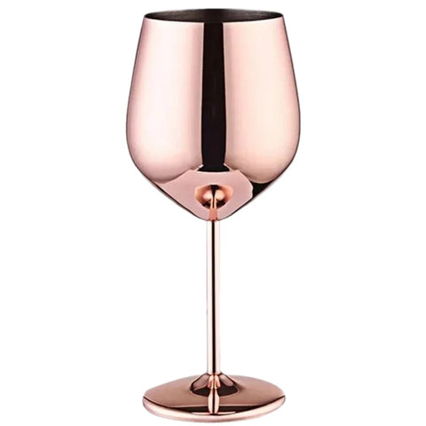 Cálice de Vinho de Aço Inoxidável 500ml