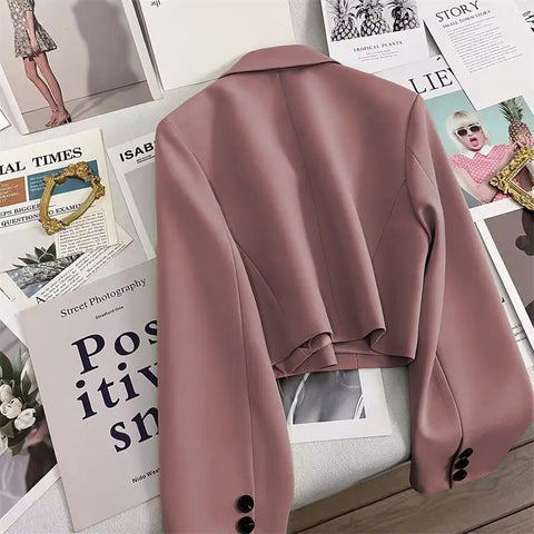 Blazer Feminino Curto Versátil