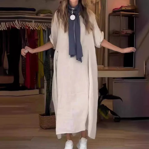 https://rario10.com.br/products/vestido-de-linho-e-algodao-solto-de-verao?variant=41637259706458