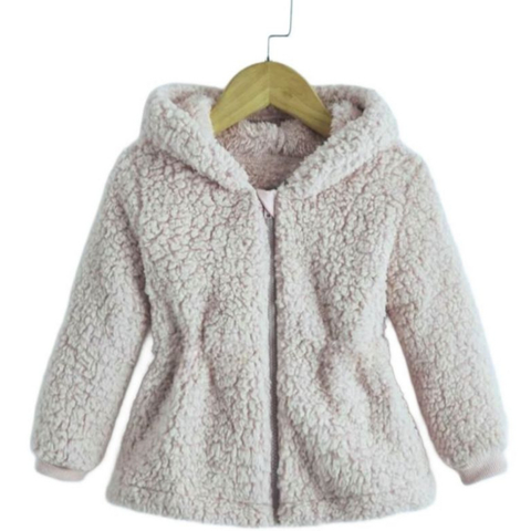 Blusa de frio Menina Infantil Pelinho com Capuz feminina TOUCA Tedy Casaco Teddy Ted JAQUETA INFANTIL