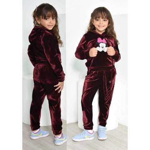 Conjunto Infantil Veludo