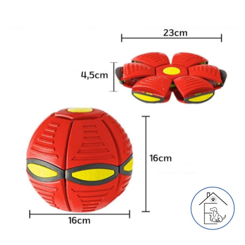 BOLA MÁGICA VOADORA ORIGINAL COM LED BOLA MALUCA VIRA DISCO VOADOR