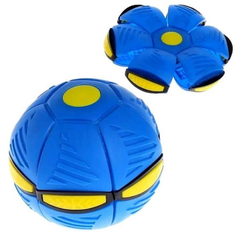 BOLA MÁGICA VOADORA COM LED BOLA MALUCA VIRA DISCO VOADOR