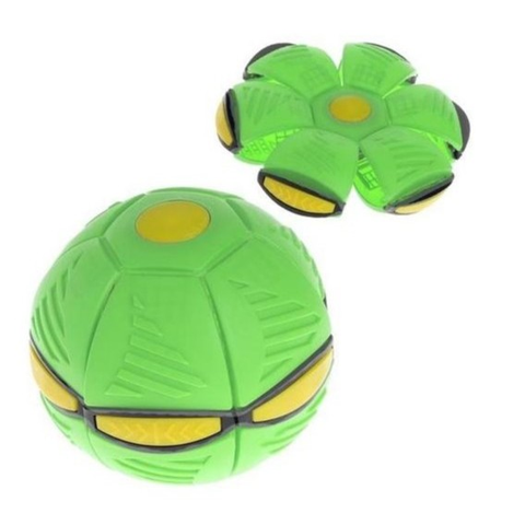 BOLA MÁGICA VOADORA COM LED BOLA MALUCA VIRA DISCO VOADOR
