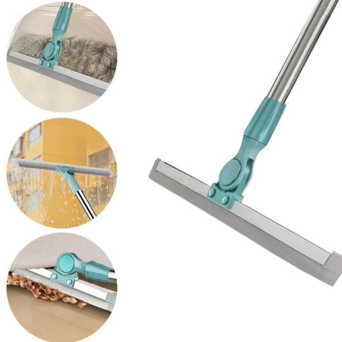 Rodo Limpador De Silicone Mágico multi-Funcional Varredor De Vidros Molhado E Seco De Uso Duplo/Vassoura