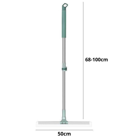 Rodo Limpador De Silicone Mágico multi-Funcional Varredor De Vidros Molhado E Seco De Uso Duplo/Vassoura
