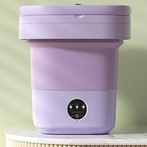 Mini Máquina de Lavar Roupa 11L, Dobrável 