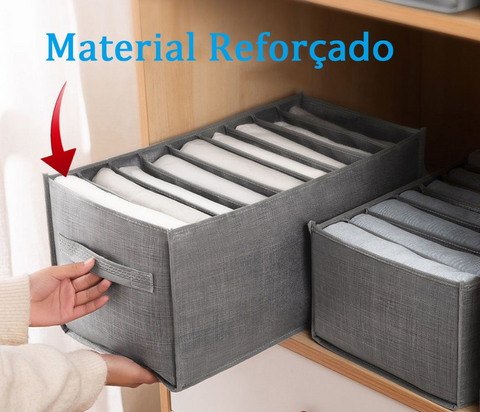 Organizador De Roupas Kit com 3 Bolsas