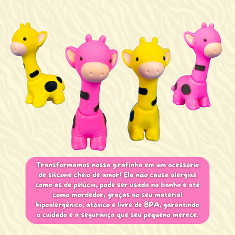 Boneca Reborn Bebê Girafinha Luxo Original 