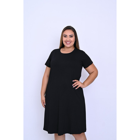 Vestido Plus Size Soltinho