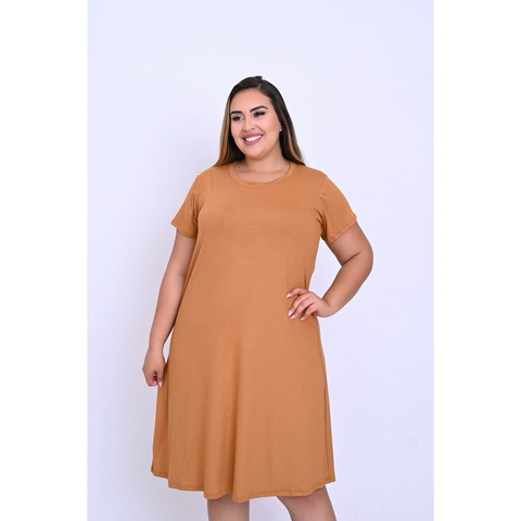 Vestido Plus Size Soltinho