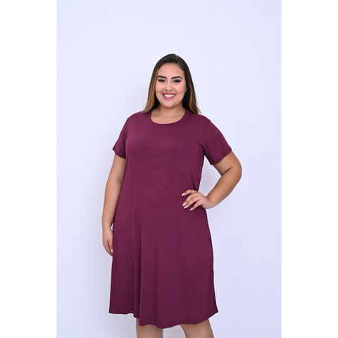 Vestido Plus Size Soltinho
