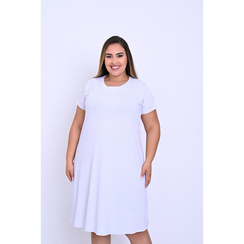 Vestido Plus Size Soltinho
