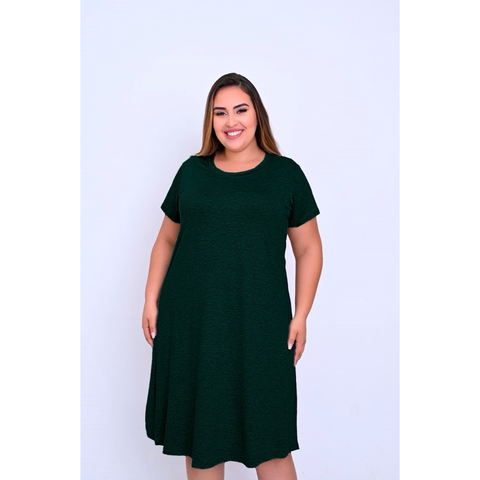 Vestido Plus Size Soltinho